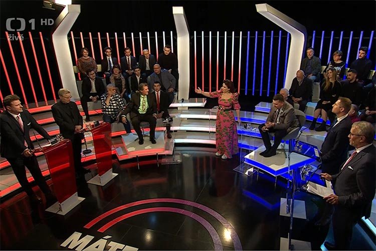 6.2.2024 - Petr Pojman se zúčastnil diskuzního pořadu Máte slovo s M.Jílkovou na ČT1